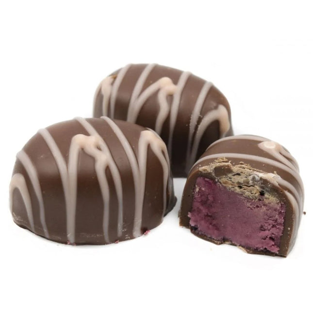 Asher Milk Chocolate Raspberry Creams With Pink String 6lbs