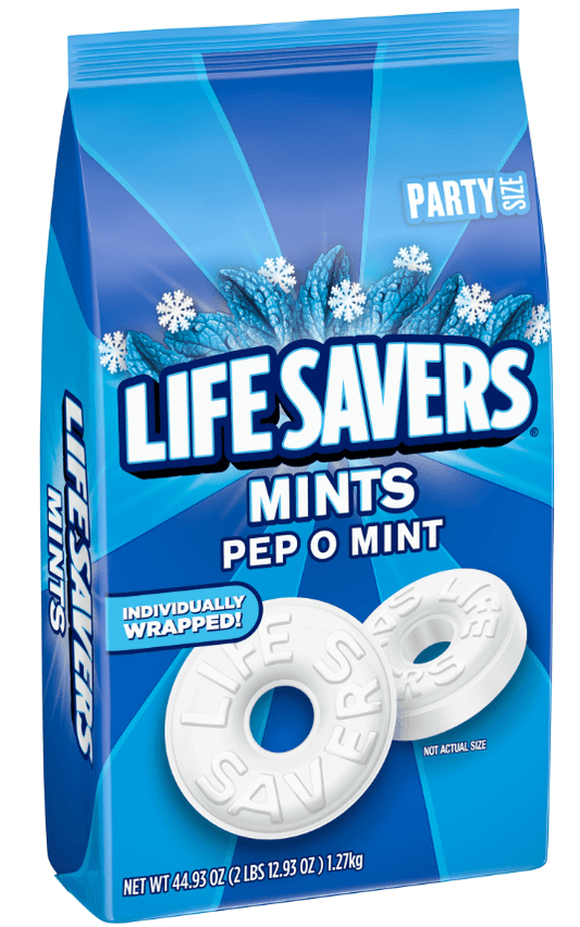 Special Order LifeSavers Pep O Mint Candy Bag 44.93oz 6ct - Royal Wholesale
