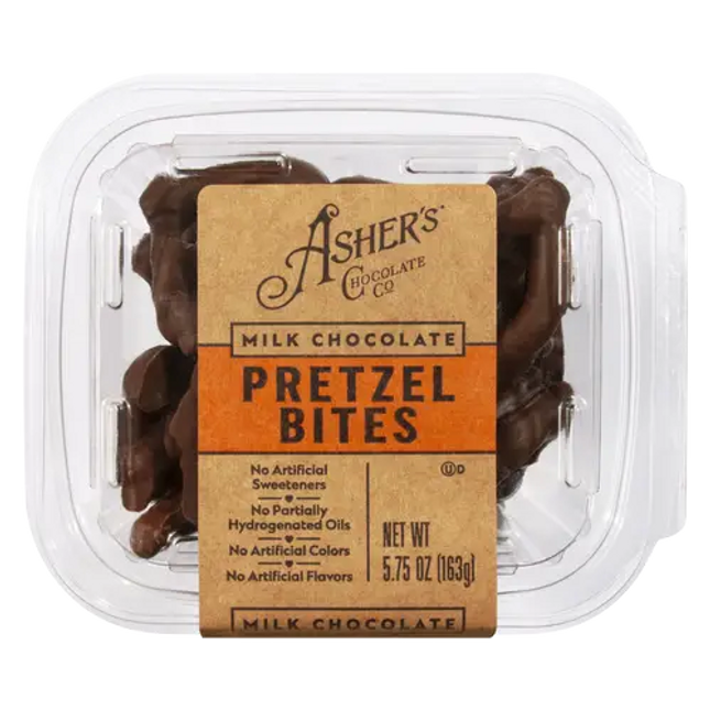 Special Order 1 week Asher Milk Pretzel Bites 5.75oz 9ct Freshpacks
