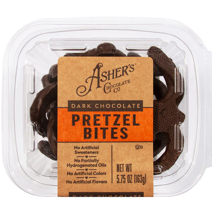 Special Order 1 week Asher Dark Pretzel Bites 5.75oz 9ct Freshpacks