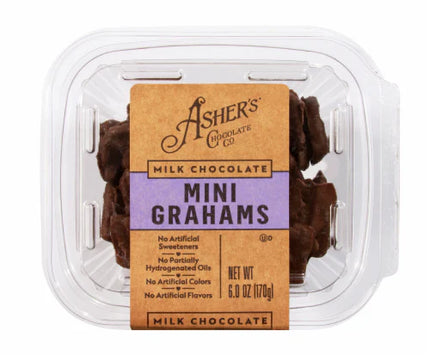 Special Order 1 week Asher Milk Mini Grahams 6oz 9ct Freshpacks