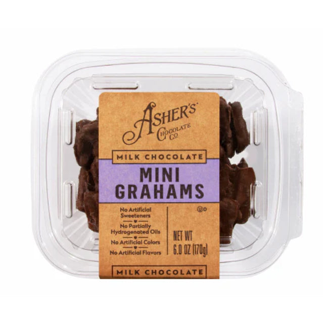 Special Order 1 week Asher Milk Mini Grahams 6oz 9ct Freshpacks