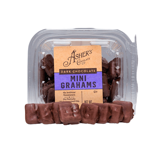 Special Order 1 week Asher Dark Mini Grahams 6oz 9ct Freshpacks