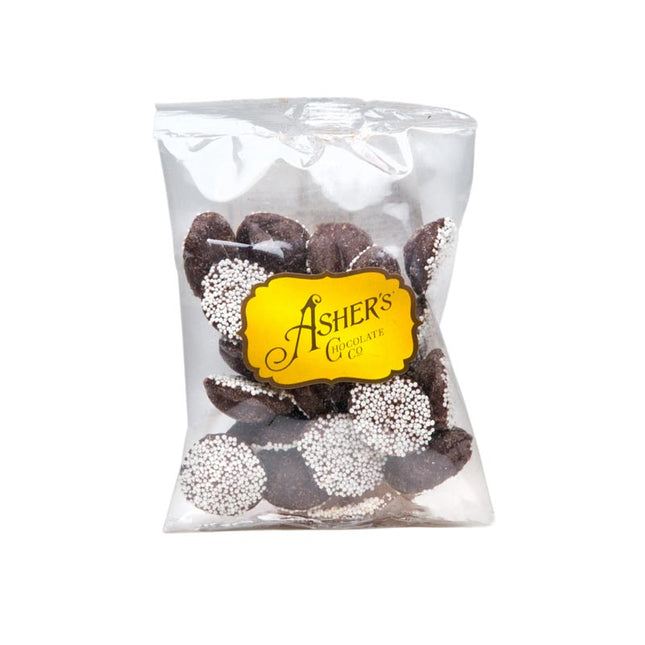 Special Order 1 week Asher Dark Nonpareils 4oz Cello Bags 16ct