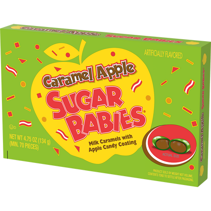 Charms Caramel Apple Sugar Babies Concession 4.75oz 12ct