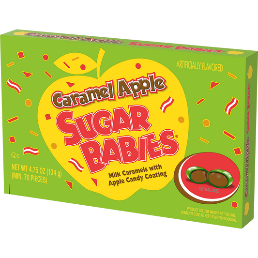 Charms Caramel Apple Sugar Babies Concession 4.75oz 12ct