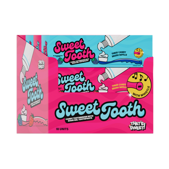 That's Sweet SWEET TOOTH Candy Toothpaste 1.12oz 18ct