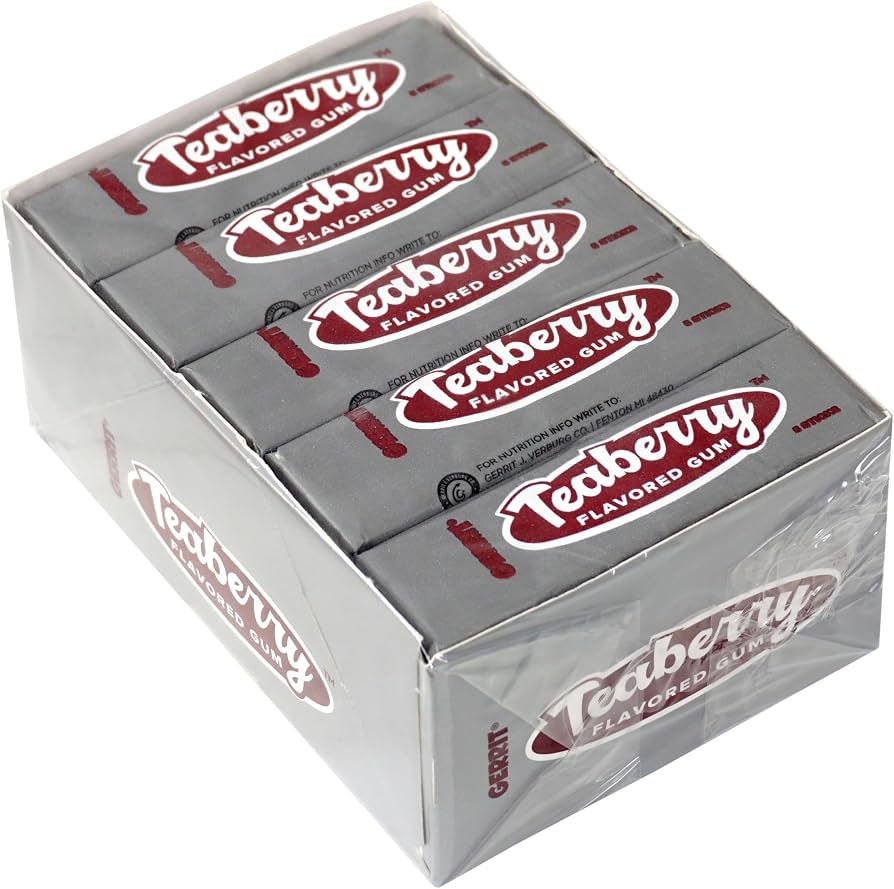 Teaberry Chewing Gum 20ct