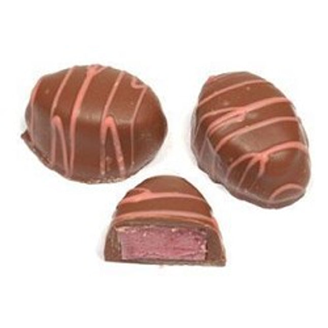 Asher Milk Chocolate Raspberry Creams With Pink String 6lbs
