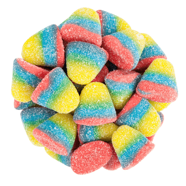 Vidal Gummi Tropical Drops 2.2lb - Royal Wholesale