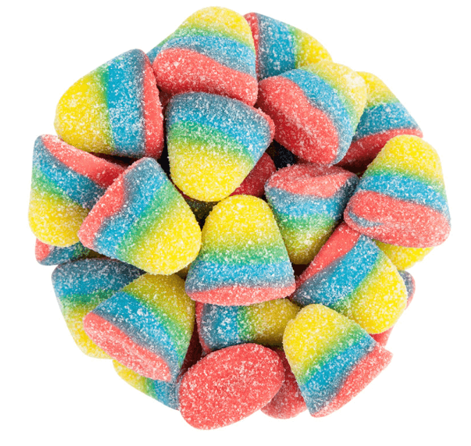 Vidal Gummi Tropical Drops 2.2lb - Royal Wholesale