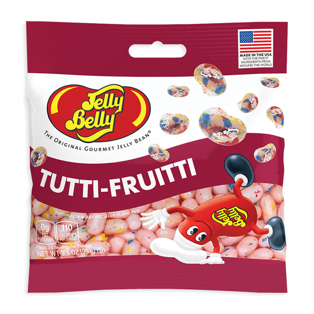 Jelly Belly Tutti Fruitti Peg Bag 3.5oz 12ct