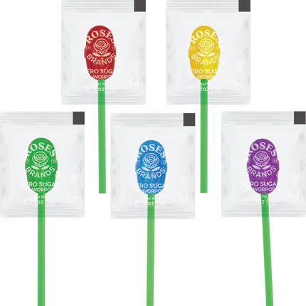 Roses Zero Sugar Flavorpops 10lbs case