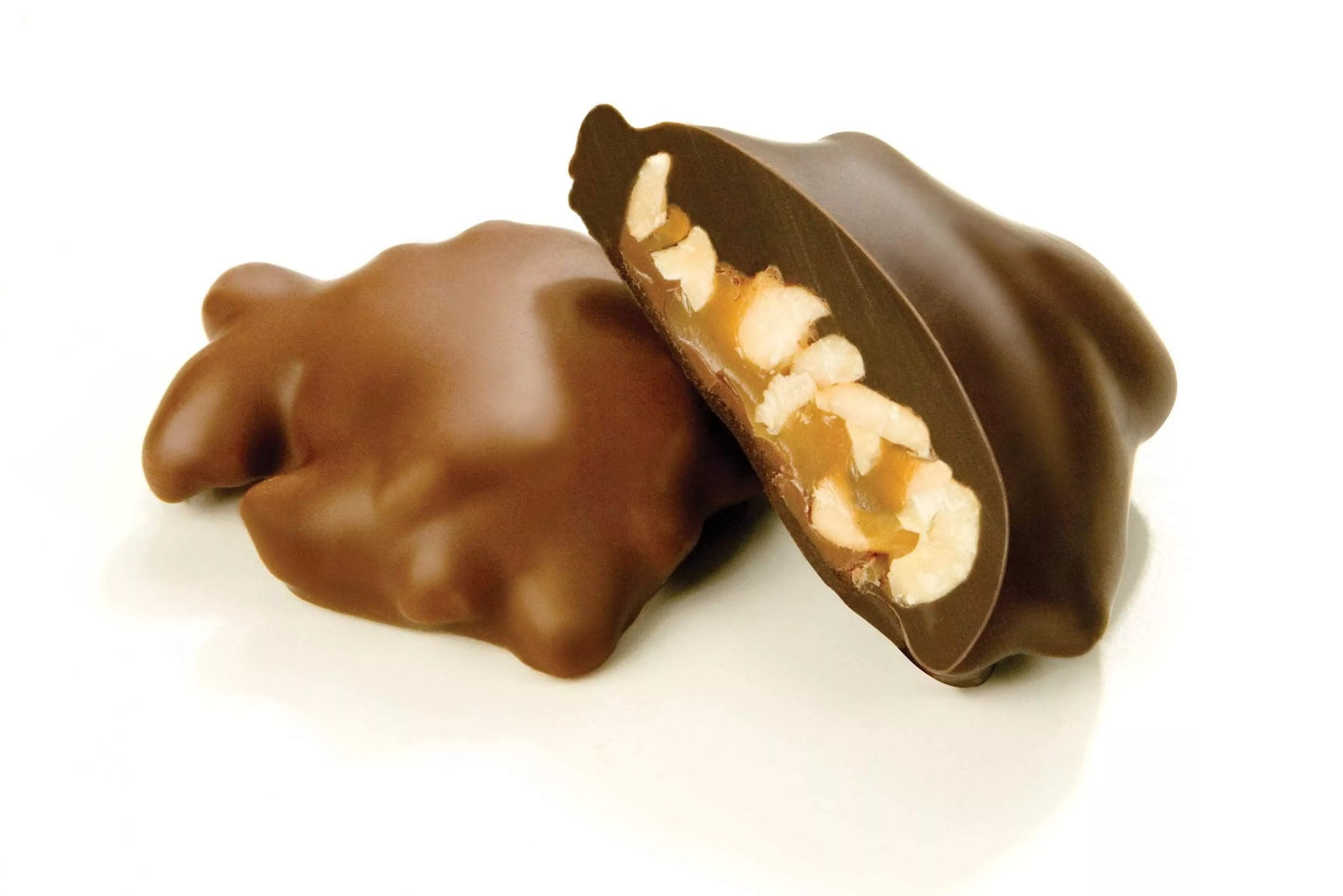 Asher Milk Chocolate Cashew Caramel Pattie 5lbs - Royal Wholesale