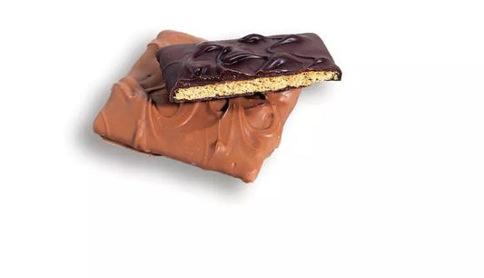Ashers Dark Chocolate Covered Graham Crackers 5lb - Royal Wholesale
