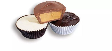 Asher Jumbo Peanut Butter Cup White Chocolate 24ct - Royal Wholesale
