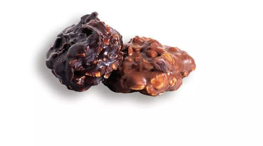 Asher Peanut Cluster Dark Chocolate 5lb - Royal Wholesale