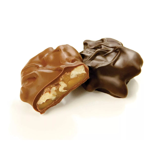Asher Milk Chocolate Pecan Caramel Pattie 5lb - Royal Wholesale