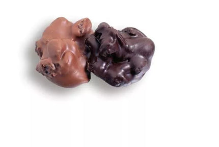 Asher Dark Chocolate Raisin Clusters 5lbs - Royal Wholesale