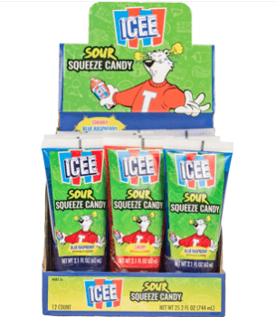 Koko's Sour Icee Squeeze Candy 12ct - Royal Wholesale