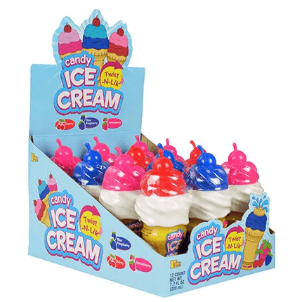 Kokos Ice Cream Candy Twist N Lik 12ct - Royal Wholesale