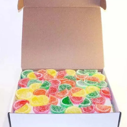Boston Mini Assorted Fruit Slices Unwrapped 5lb - Royal Wholesale