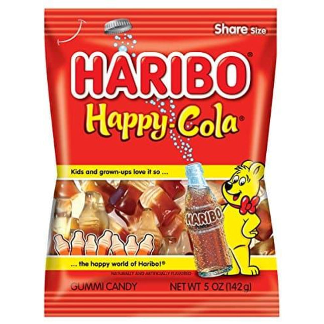 Haribo Happy Cola Bottles 5oz 12ct - Royal Wholesale
