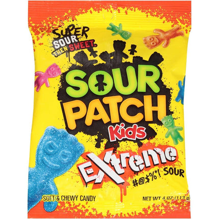 Sour Patch Kids Extreme 4oz Peg Bag 12ct - Royal Wholesale