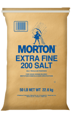 Fine Grain Popcorn Salt 50lb Bag - Royal Wholesale
