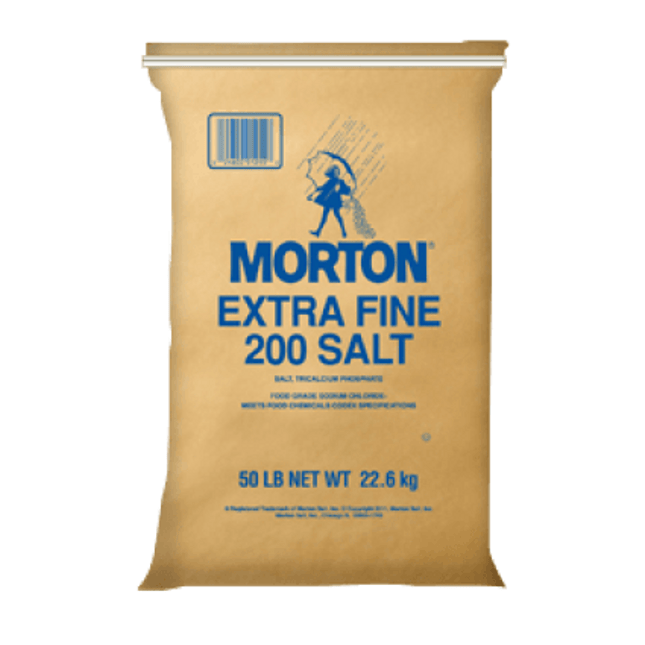 Fine Grain Popcorn Salt 50lb Bag - Royal Wholesale