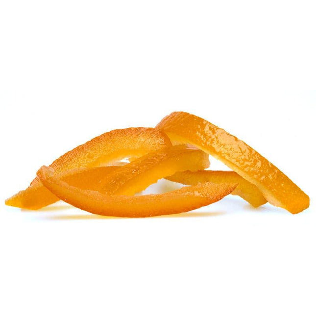 Glazed Orange Peel Strips 22lb - Royal Wholesale