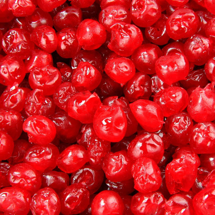 Red Glaced Cherries 30lb - Royal Wholesale