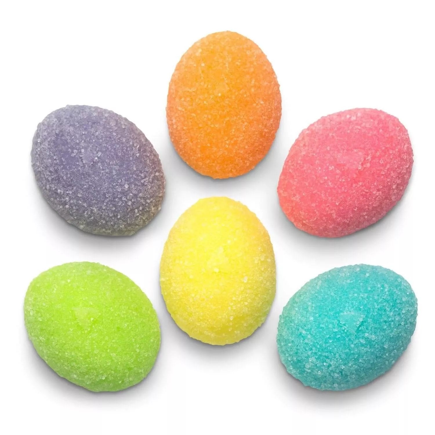 Albanese Sanded Gummi Eggs Eggstra Special Gummies 5lb - Royal Wholesale