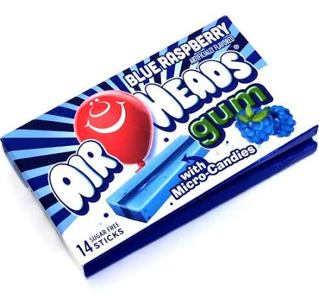 Blue Raspberry Airheads Gum 12ct