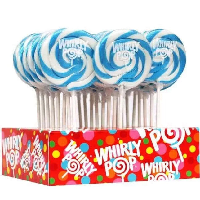 Adams & Brooks Light Blue & White Whirly Pop 1.5oz 24ct - Royal Wholesale