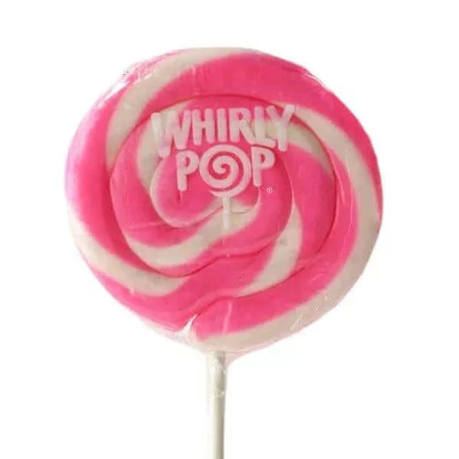 Adams & Brooks Pink & White Whirly Pop 1.5oz 24ct - Royal Wholesale