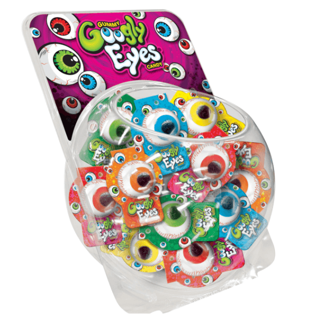 Foreign Candy Company Gummy Googly Eyes 50ct - Royal Wholesale