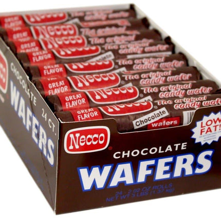 Necco Chocolate Wafers Assorted 24ct - Royal Wholesale