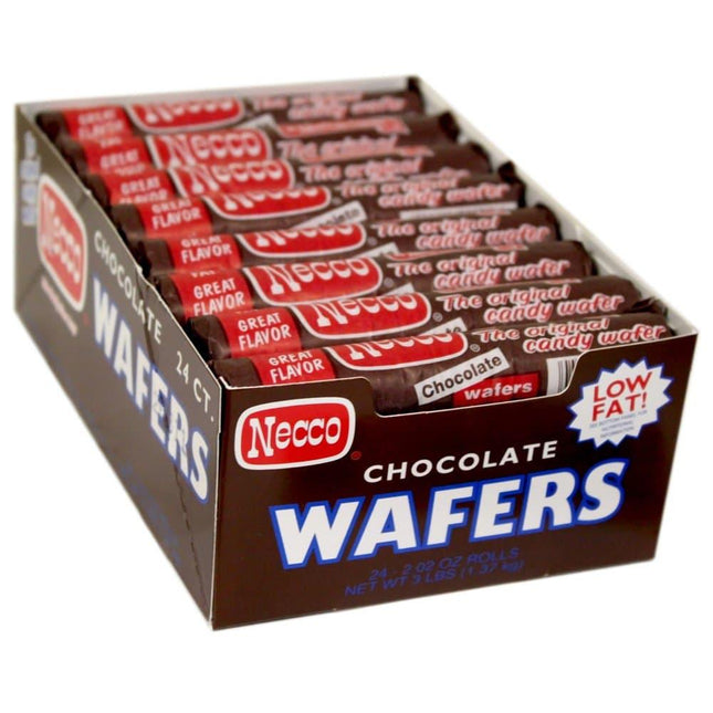 Necco Chocolate Wafers Assorted 24ct - Royal Wholesale