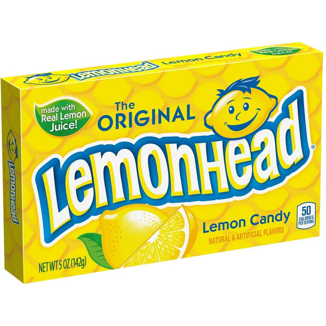 Ferrara Theater Boxes Lemonhead 5oz 12ct - Royal Wholesale