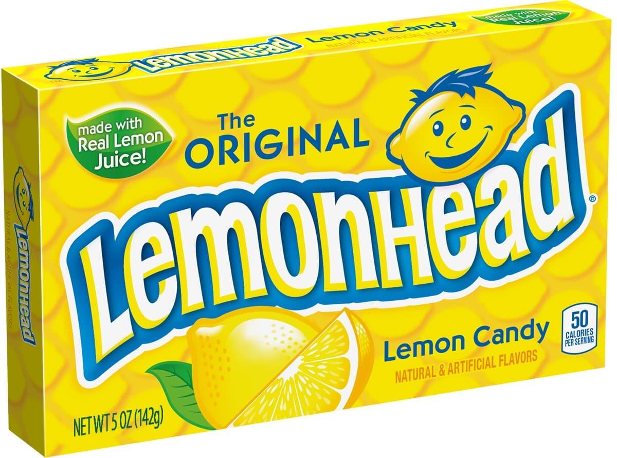 Ferrara Theater Boxes Lemonhead 5oz 12ct - Royal Wholesale