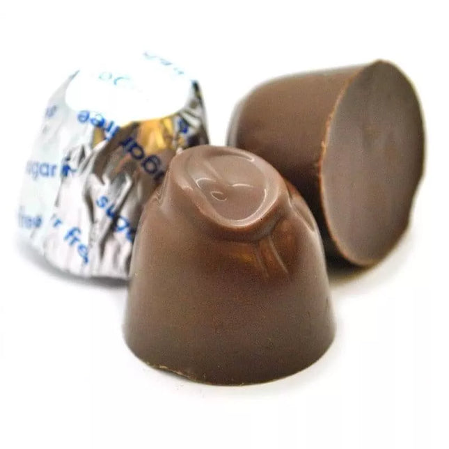 Asher Sugar Free Milk Chocolate Cordial Cherry Silver Foil 6lb - Royal Wholesale