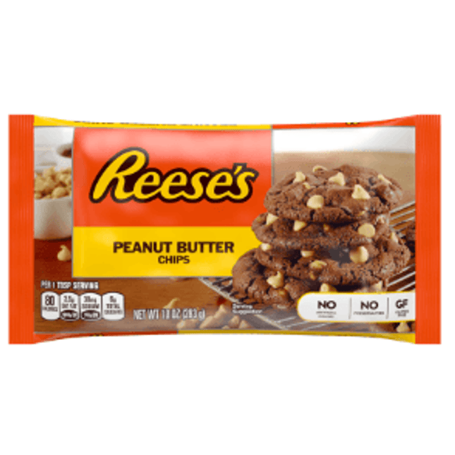 Hershey Baking Pieces Reese's Peanut Butter Chips 10oz 12ct - Royal Wholesale