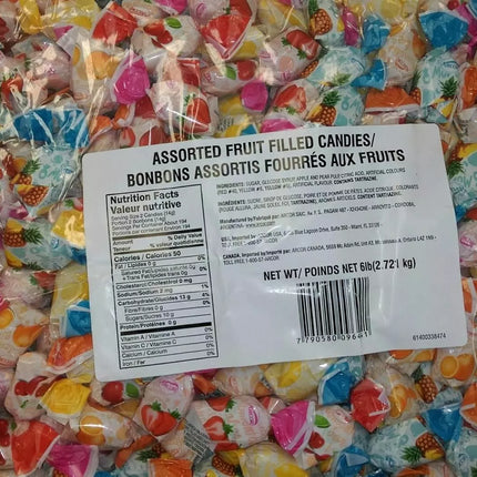 Arcor Fruit Filled Assorted Hard Candy 6lb