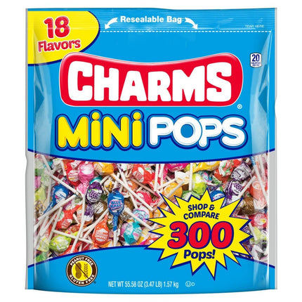 Charms Mini Pops 300ct 55.58 oz - Royal Wholesale