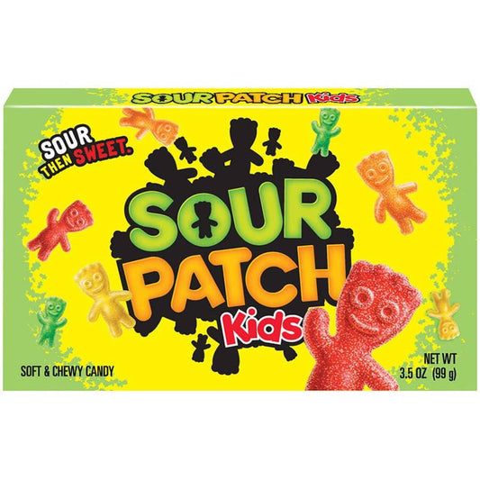 Sour Patch Kids 3.5oz Theater Box 12ct - Royal Wholesale