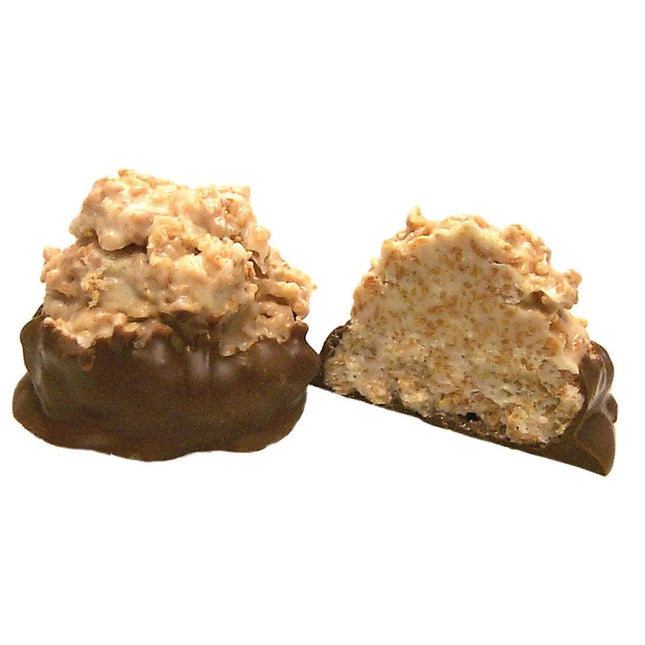 Asher Coconut Haystack White with Milk Bottom 3lb - Royal Wholesale