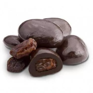 Albanese Dark Chocolate Raisins 10lb - Royal Wholesale