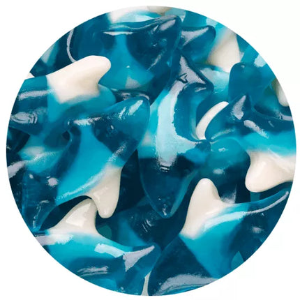 Albanese Blue Gummi Sharks 5 lbs - Royal Wholesale