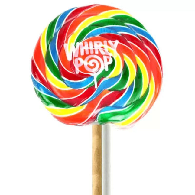 Adams & Brooks Rainbow Whirly Pops 6oz 36ct - Royal Wholesale